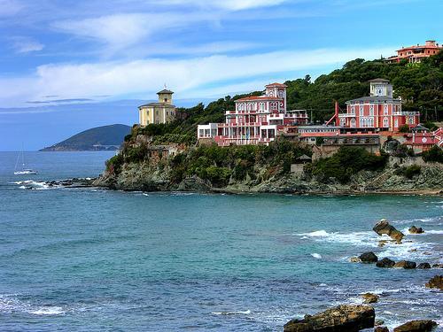 Hotel Baia Del Sorriso Castiglioncello Exterior photo